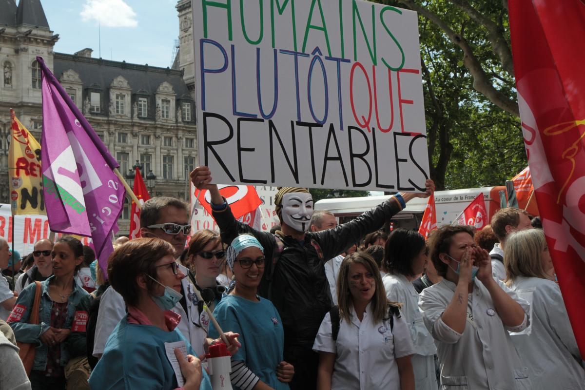 Pancarte humains plutôt que rentables