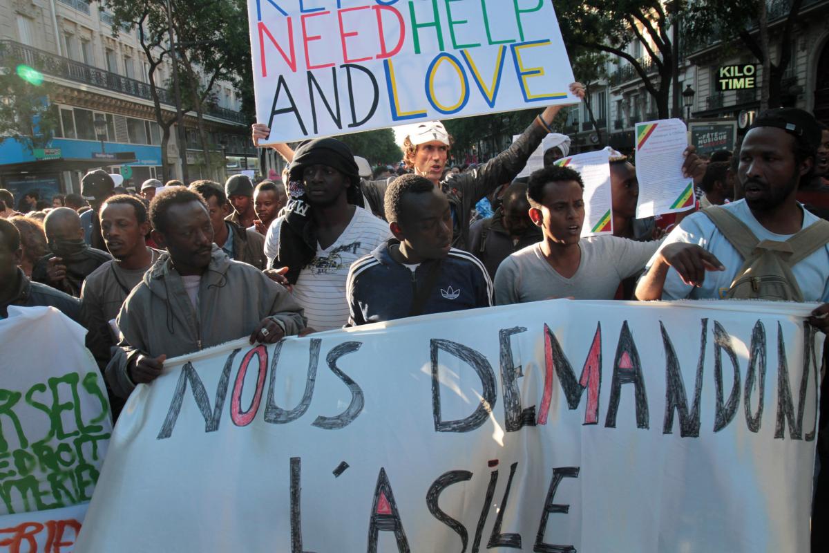 Nous demandons l'asile