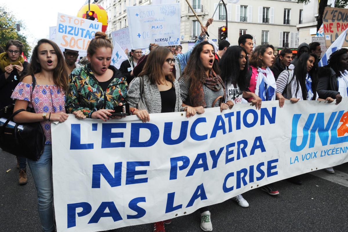 Lycéens de l'UNL