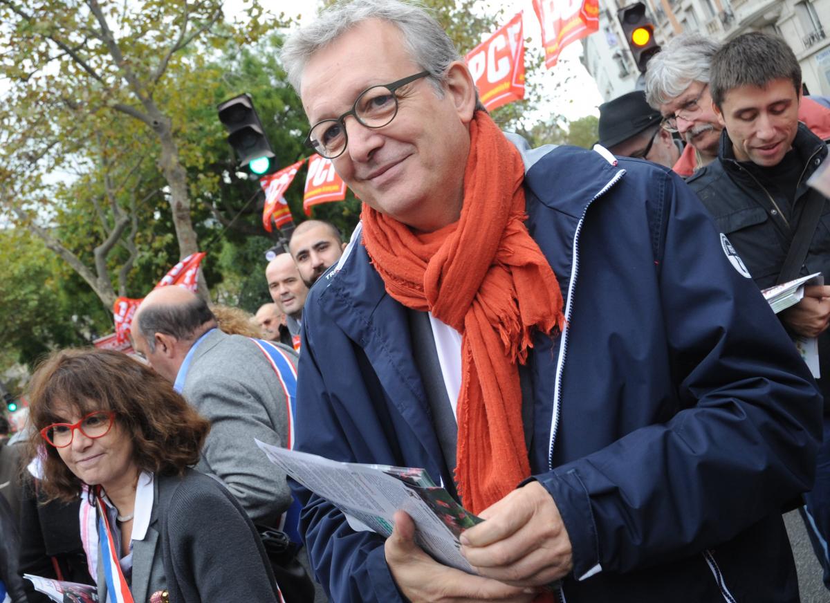 Pierre Laurent en campagne Régionale pour le 6 et 13 Décembre 2015 candidat île de France Nos vies d'abord!
