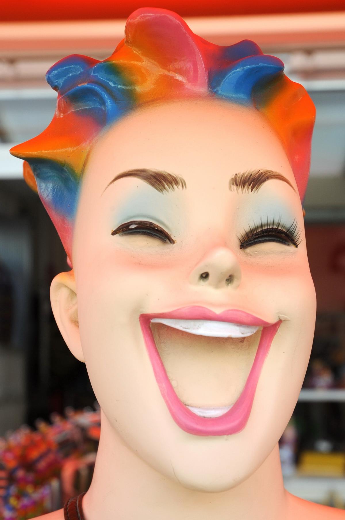 Tête de mannequin femme pour vêtements