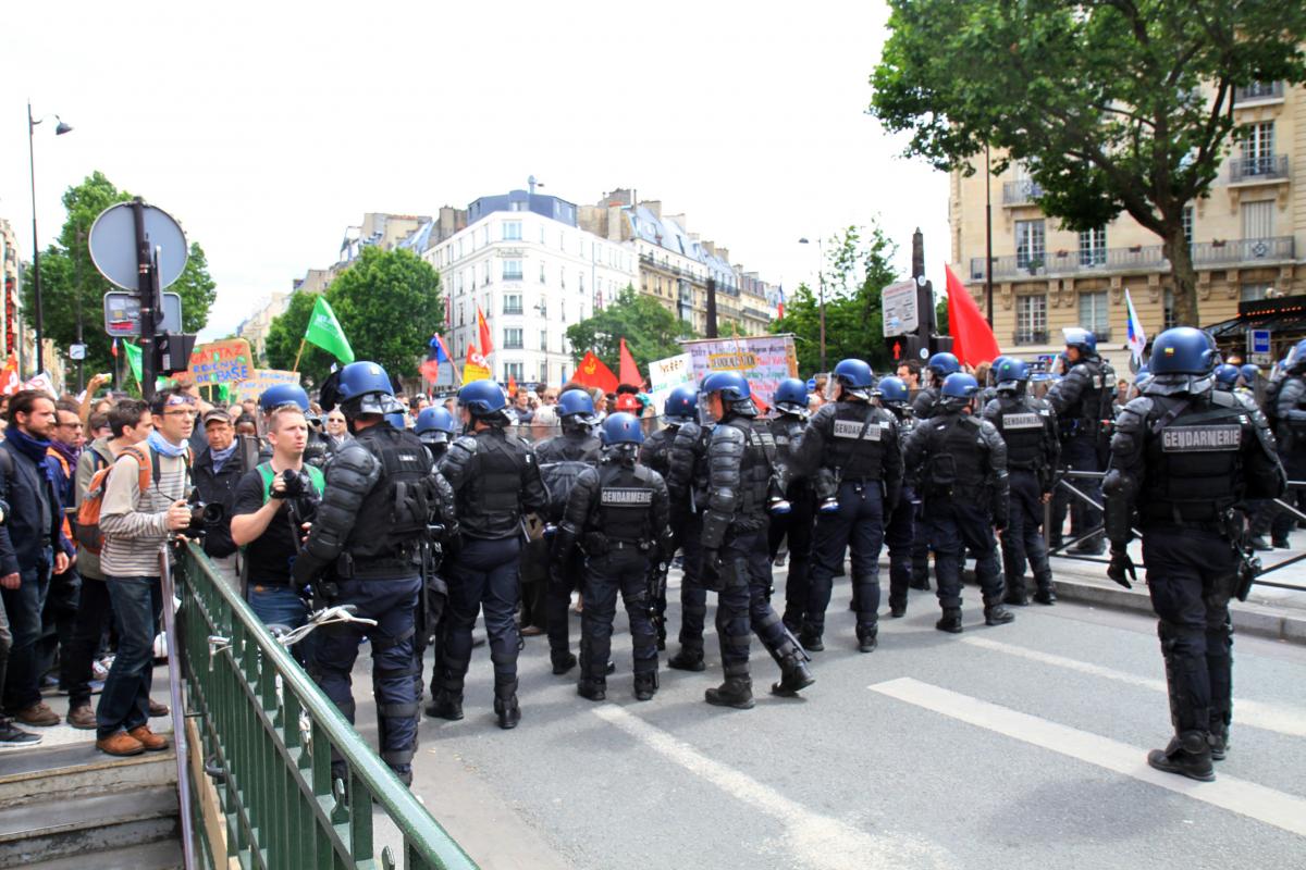 Tête de la manifestation