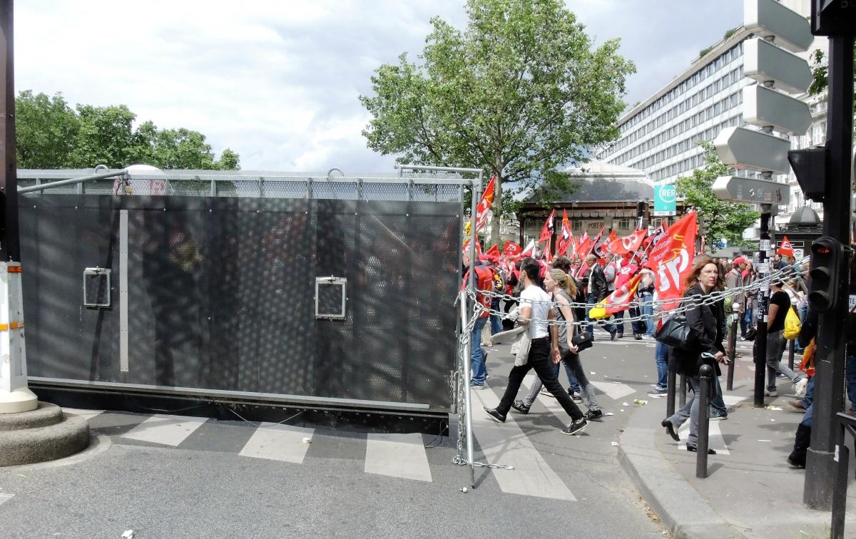 Barrage policier