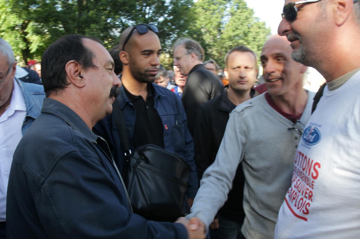 Philippe Martinez et Philippe Poutou