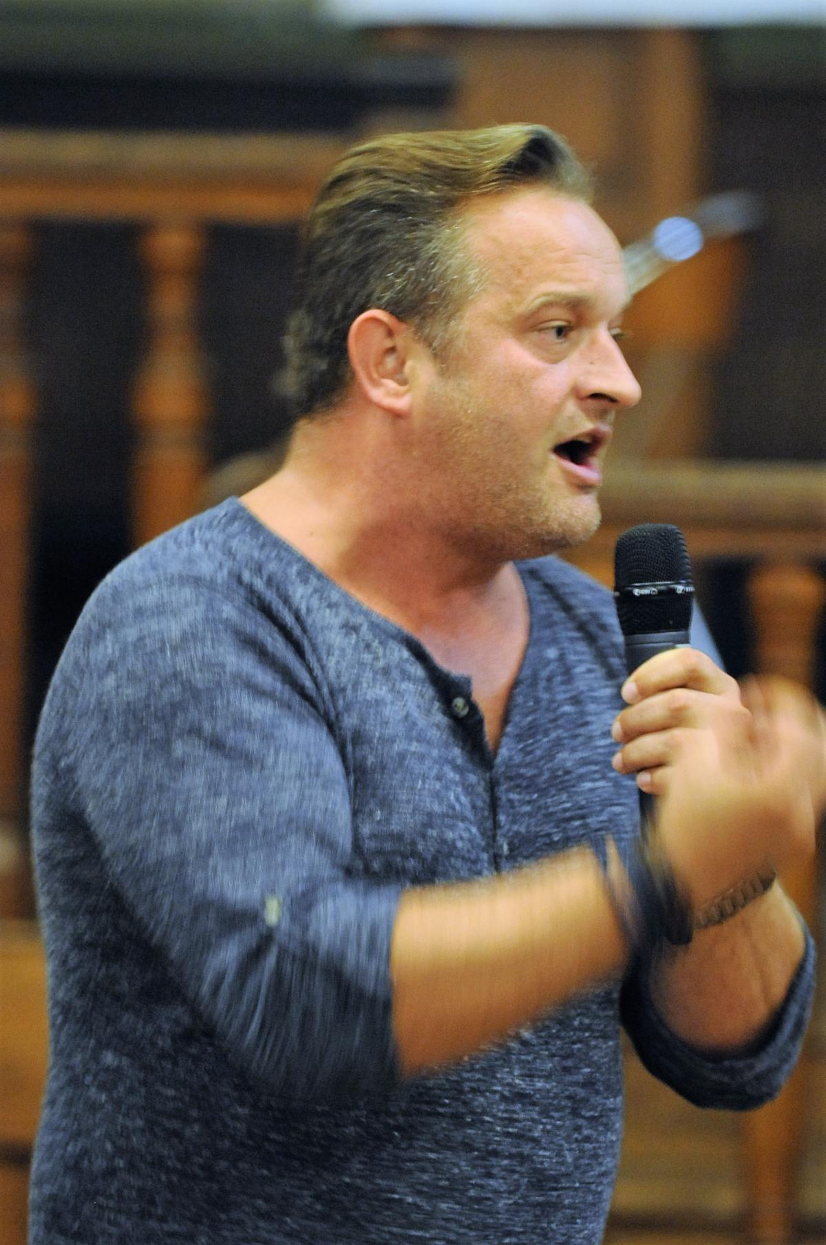 Mickaël Wamen ex-responsable Cgt du site d'Amiens Goodyear