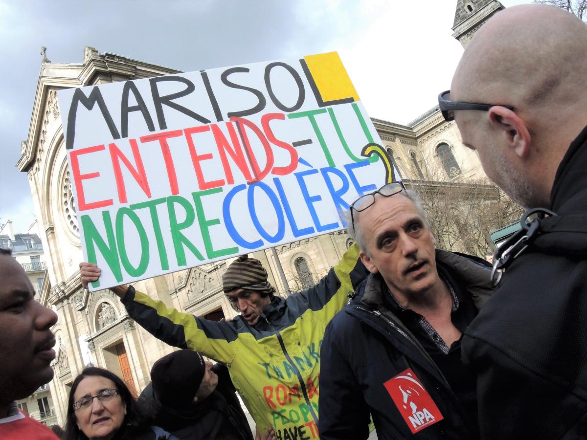 Philippe Poutou à la Manifestation Nationale du secteur Santé-Sécu-Social