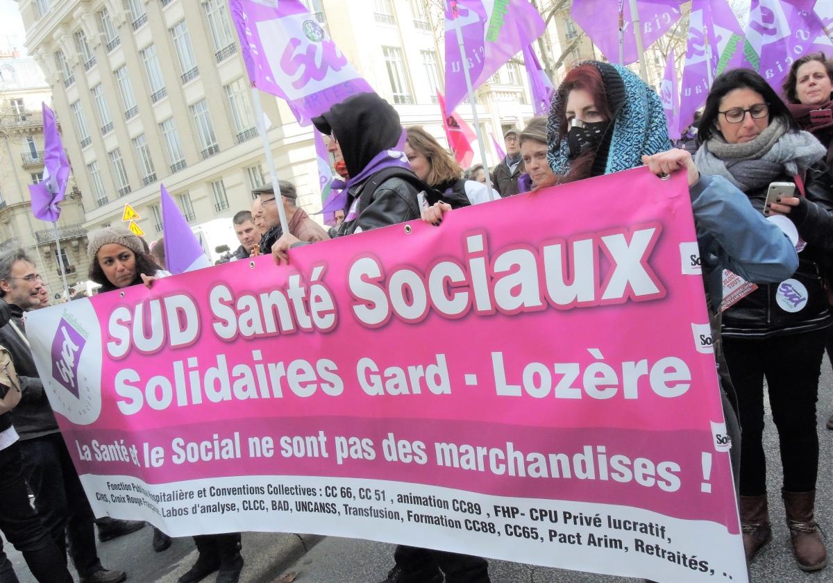 Sud santé sociaux solidaires Gard Lozère