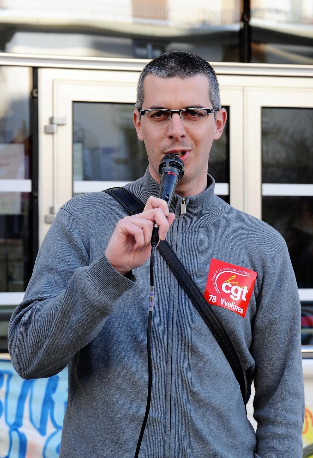 Intervention de soutien postier Cgt des Yvelines 78