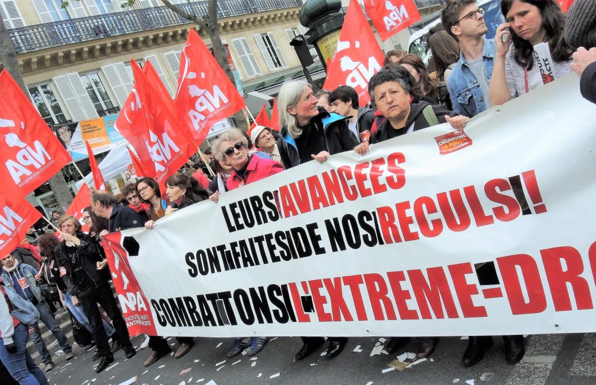 Tête de manifestation du Npa