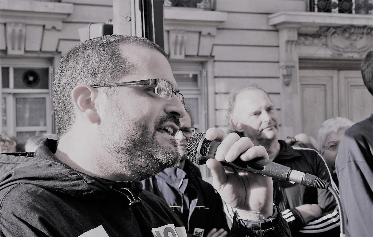 Gaël Quirante au Ministère du Travail rue de Varenne Paris
