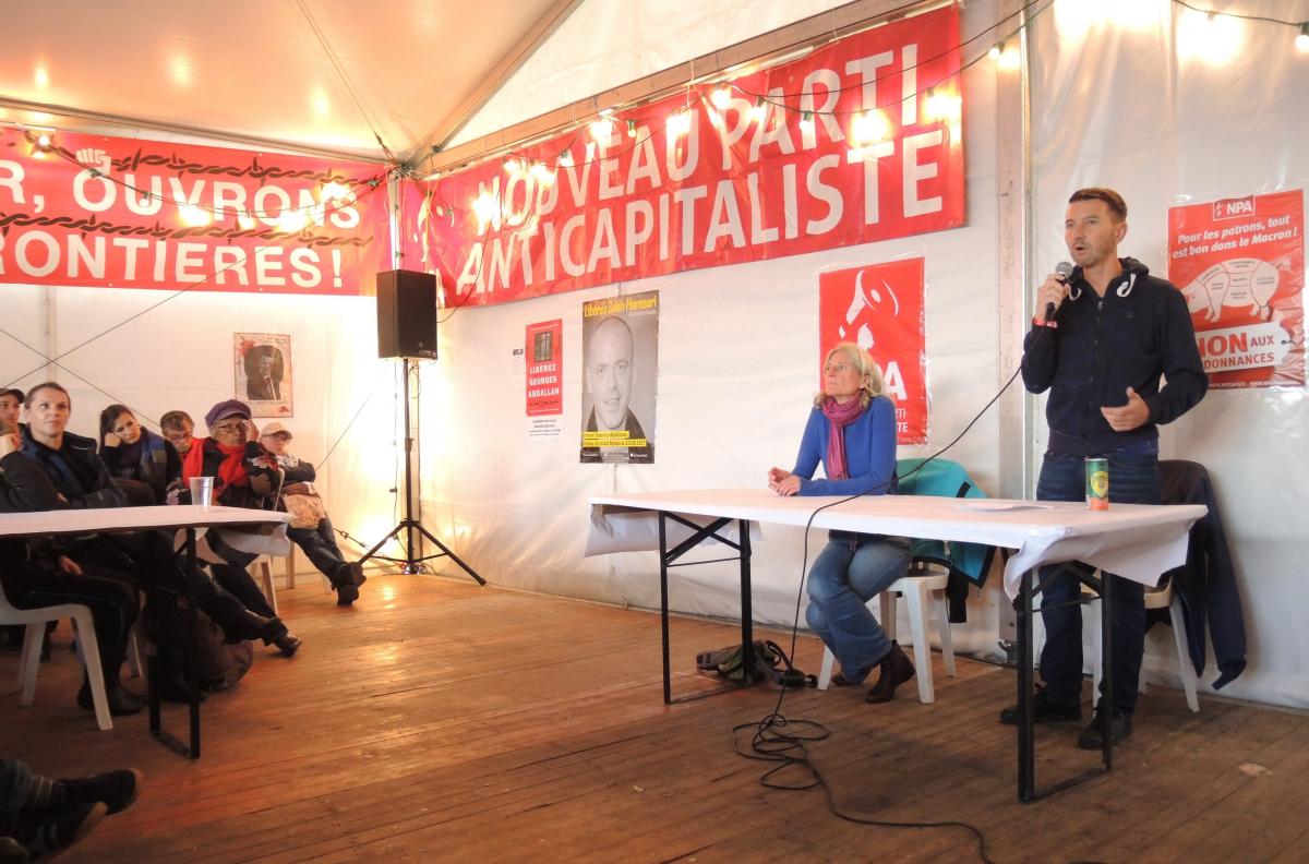 Olivier Besancenot présentation de son livre Que faire de 1917 ?