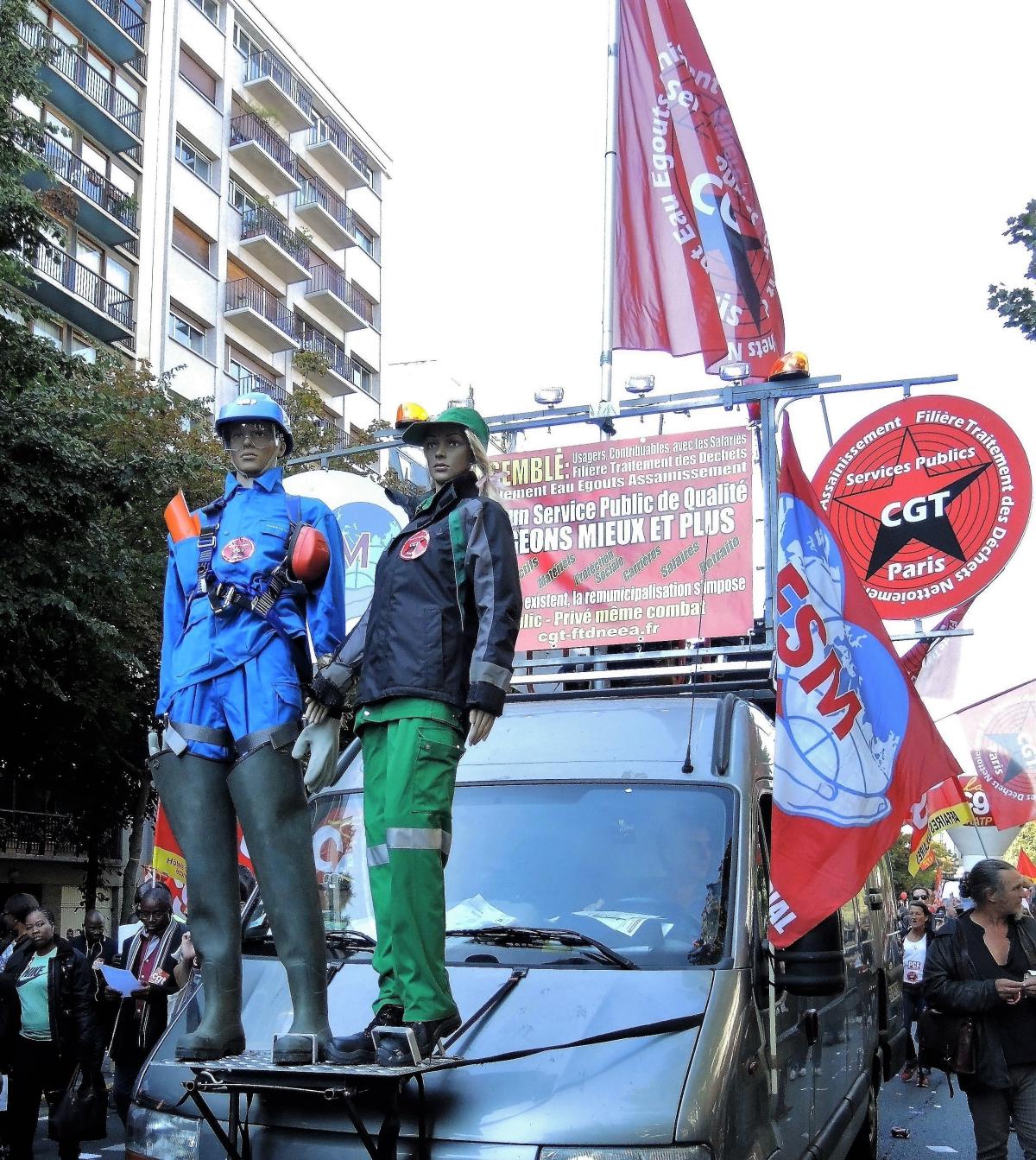 Syndicat Cgt Filière traitement des déchets assainissement contre la Loi travail XXL