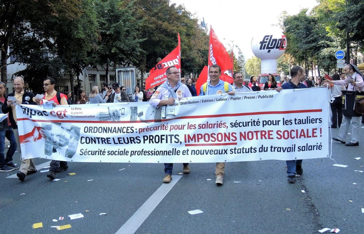 Fédération Cgt des travailleurs des industries du livre, du papier et de la communication CGT