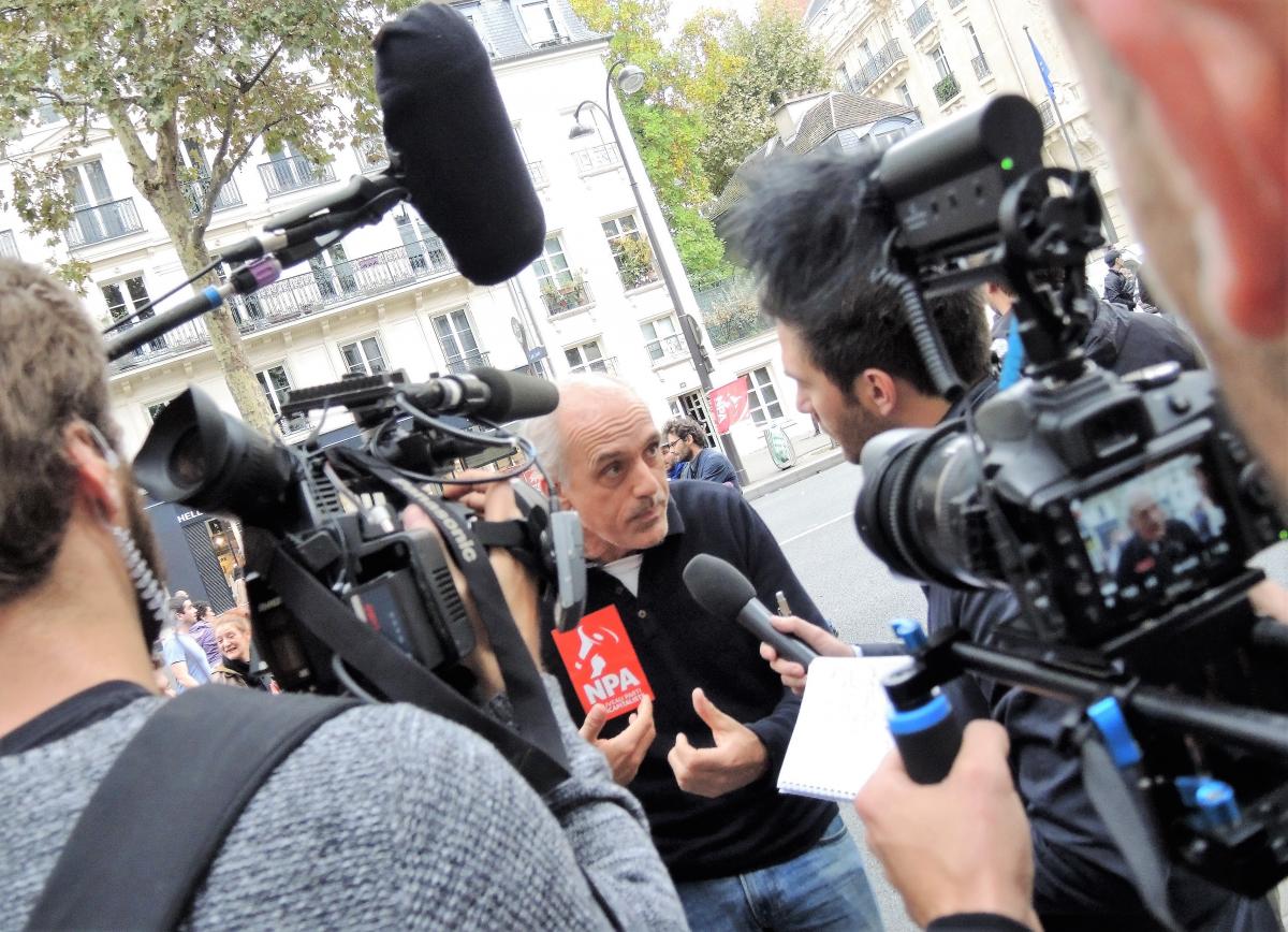 Interview Presse de Philippe Poutou