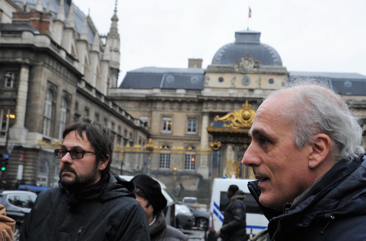 Philippe Poutou Palais de justice de Paris