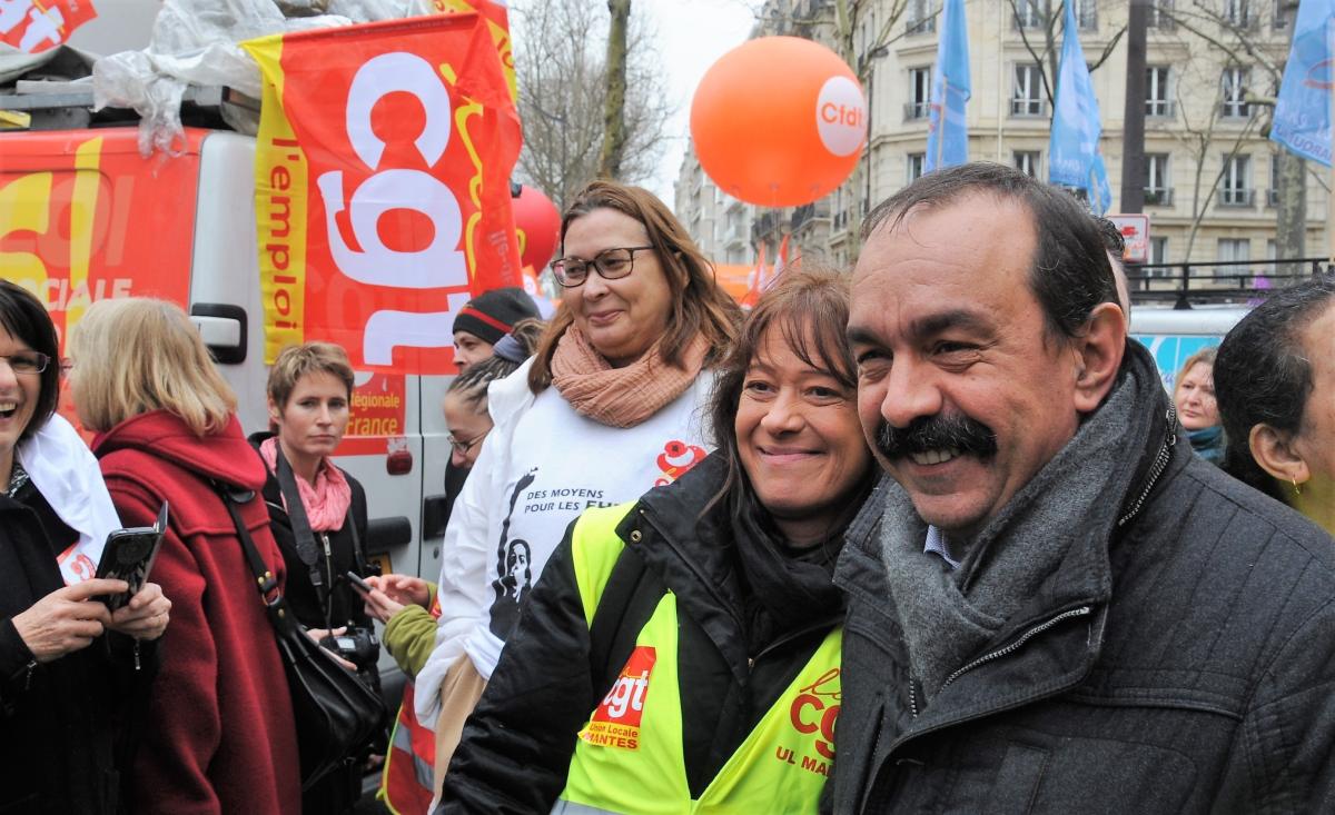 Philippe Martinez secrétaire général de la Cgt depuis le 3 février 2015