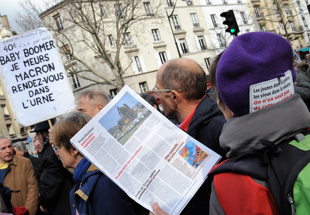 Militante de Lutte Ouvrière