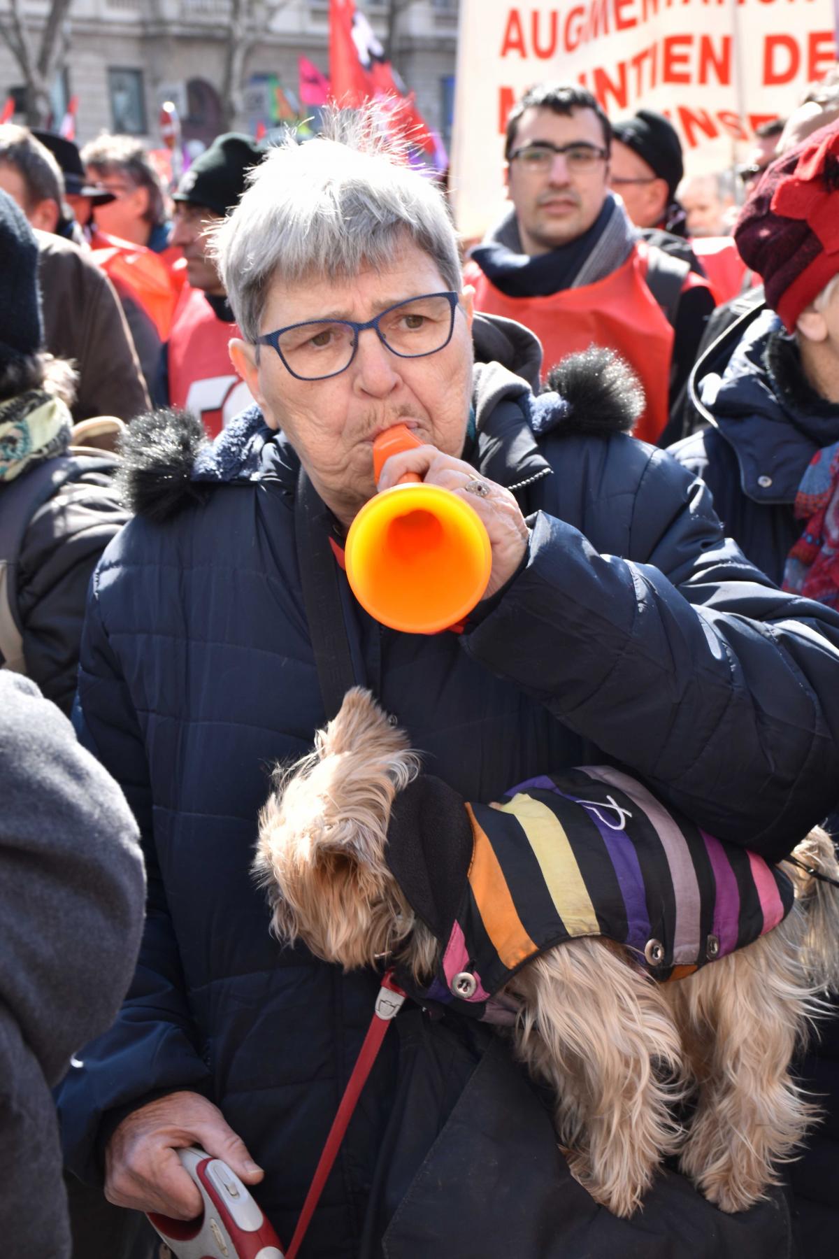 Manifestation 22 mars 2018 à Lyon
