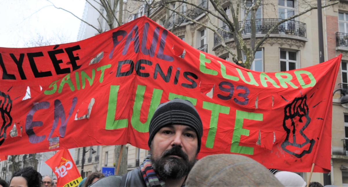 Lycée Paul Eluard en lutte st Denis 93