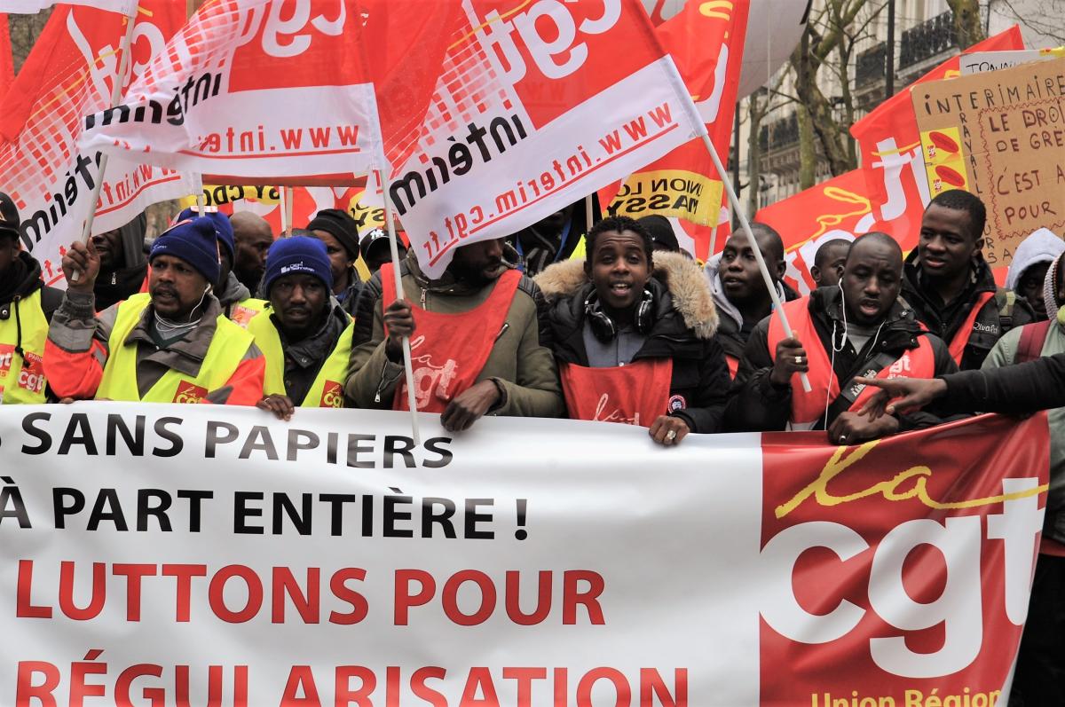 Sans papiers Cgt