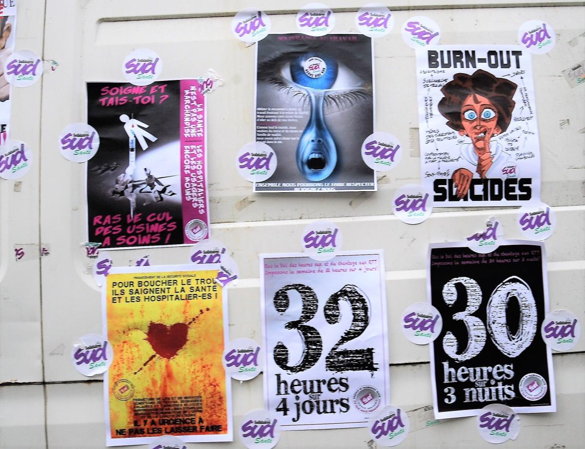 Autocolants Sud santé Hôpitalier