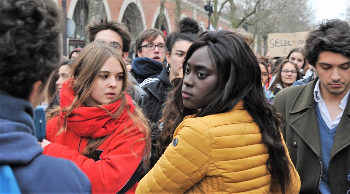 Cortège Etudiants avec les salariéEs de la fonction publique