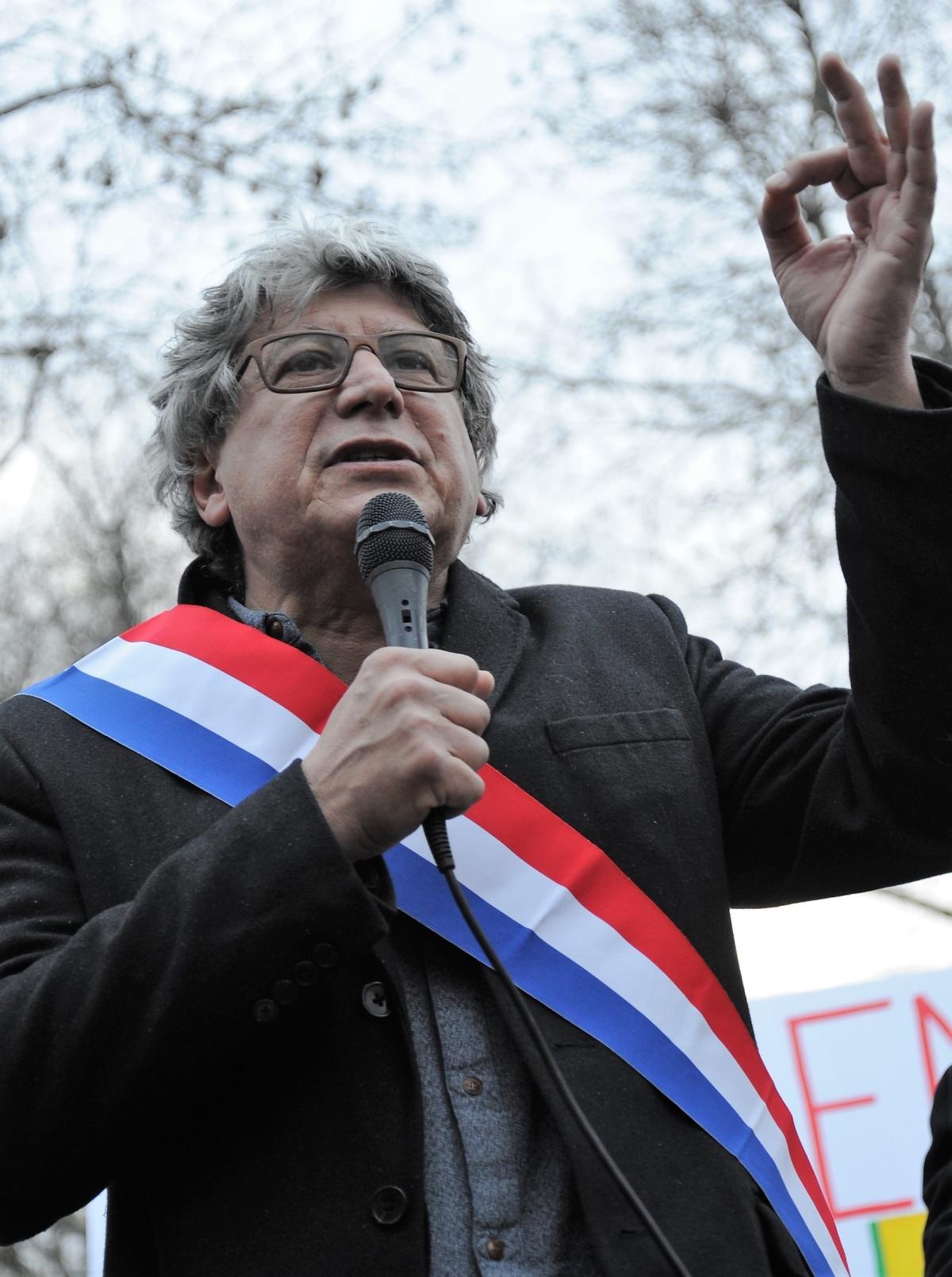 intervention de Eric Coquerel au rassemblement contre le licenciement de Gaël Quirante