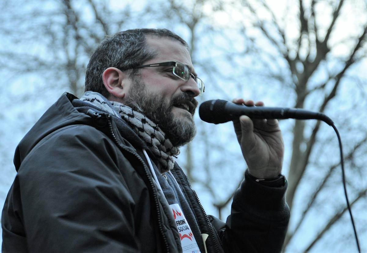Intervention de Gaël Quirante Sud poste 92 devant le ministère du Travail