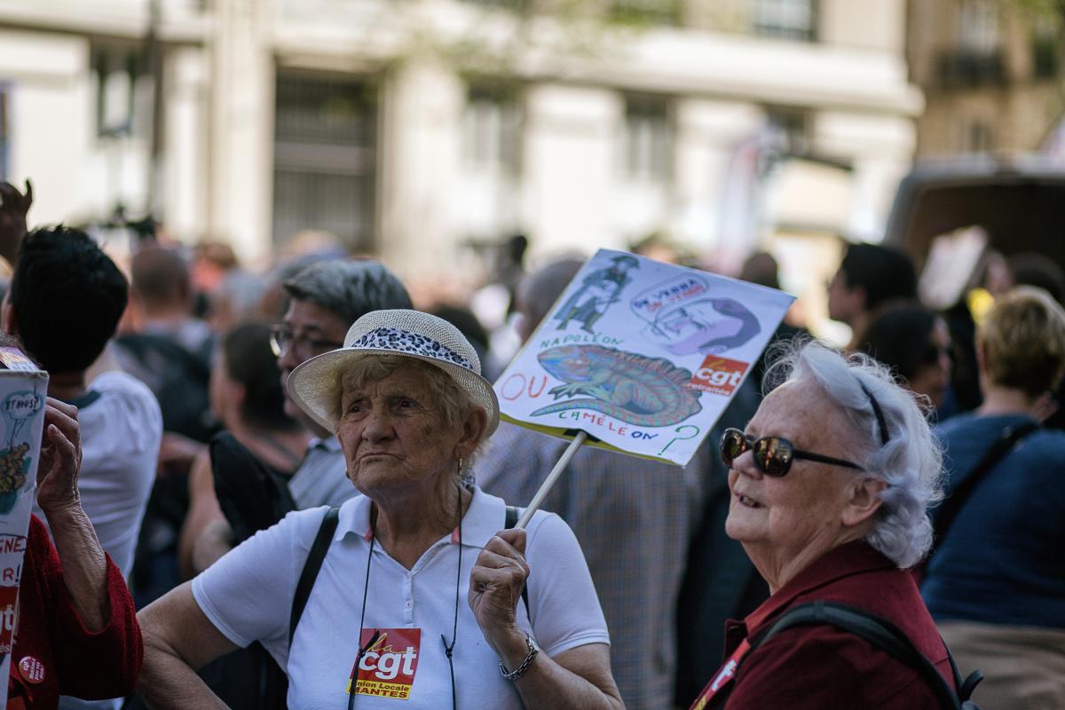 Paris, 19 avril 2018, Manifestation Convergence des Luttes