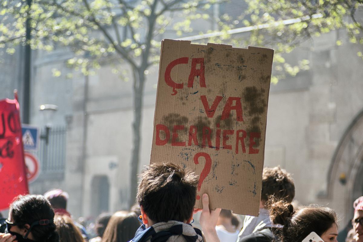 Paris, 19 avril 2018, Manifestation Convergence des Luttes