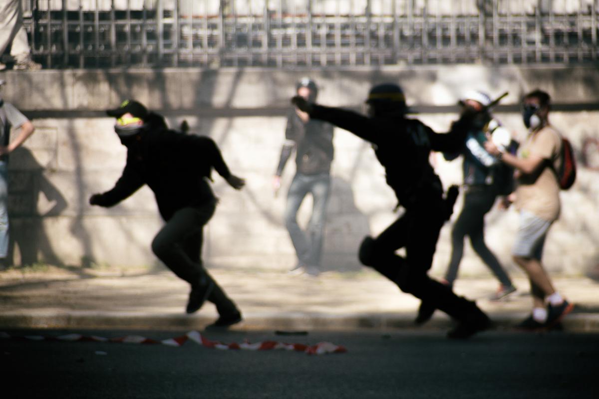 Paris, 19 avril 2018, Manifestation Convergence des Luttes