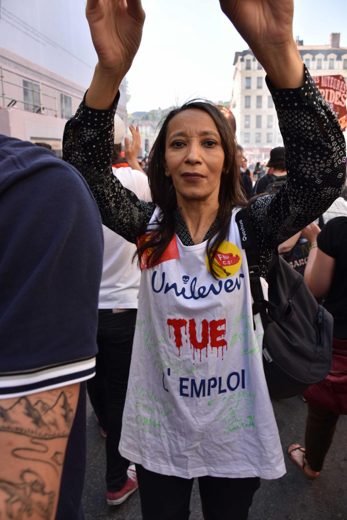 Manifestation interpro 19 avril 2018 à Lyon