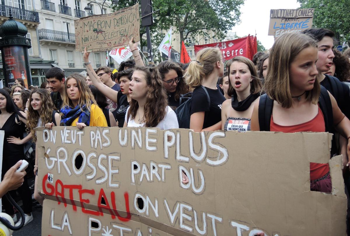 Cortège Etudiants 22 Mai