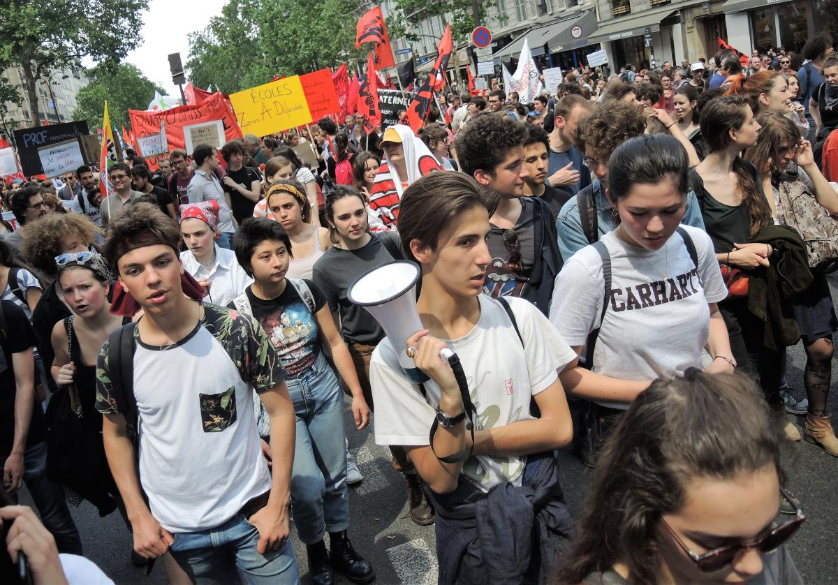 Cortège Etudiants 22 Mai