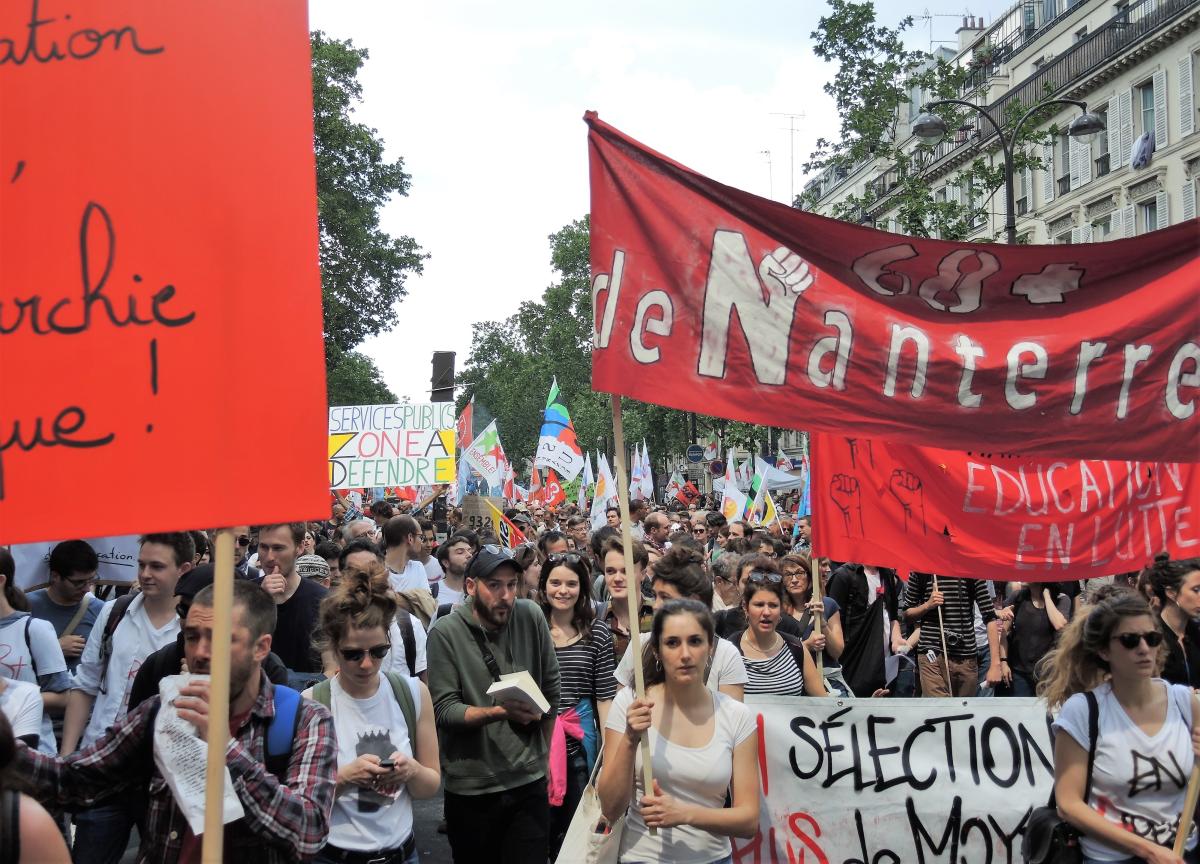 Banderole de Nanterre 22 Mai