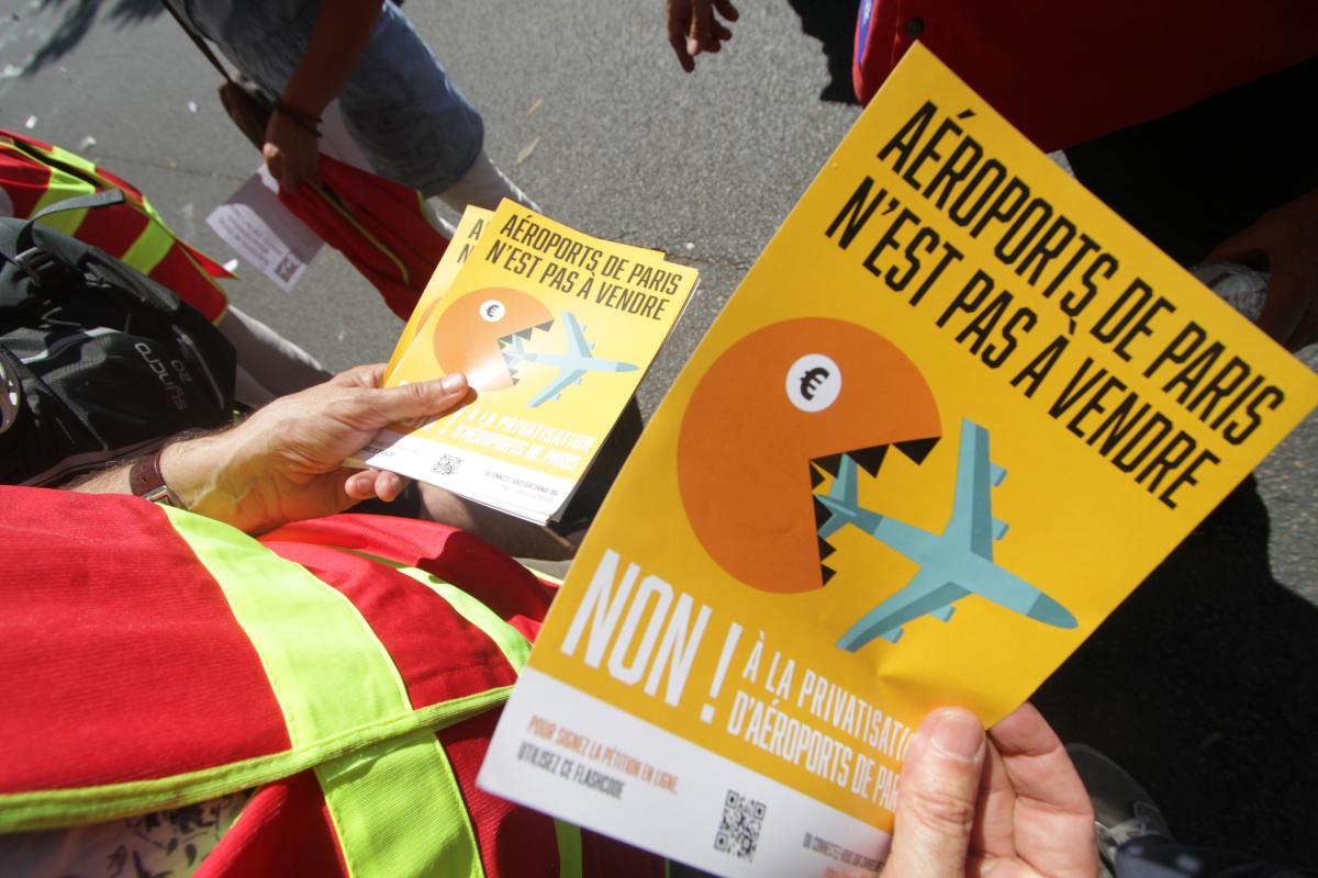 L'aéroport de paris n'est pas à vendre