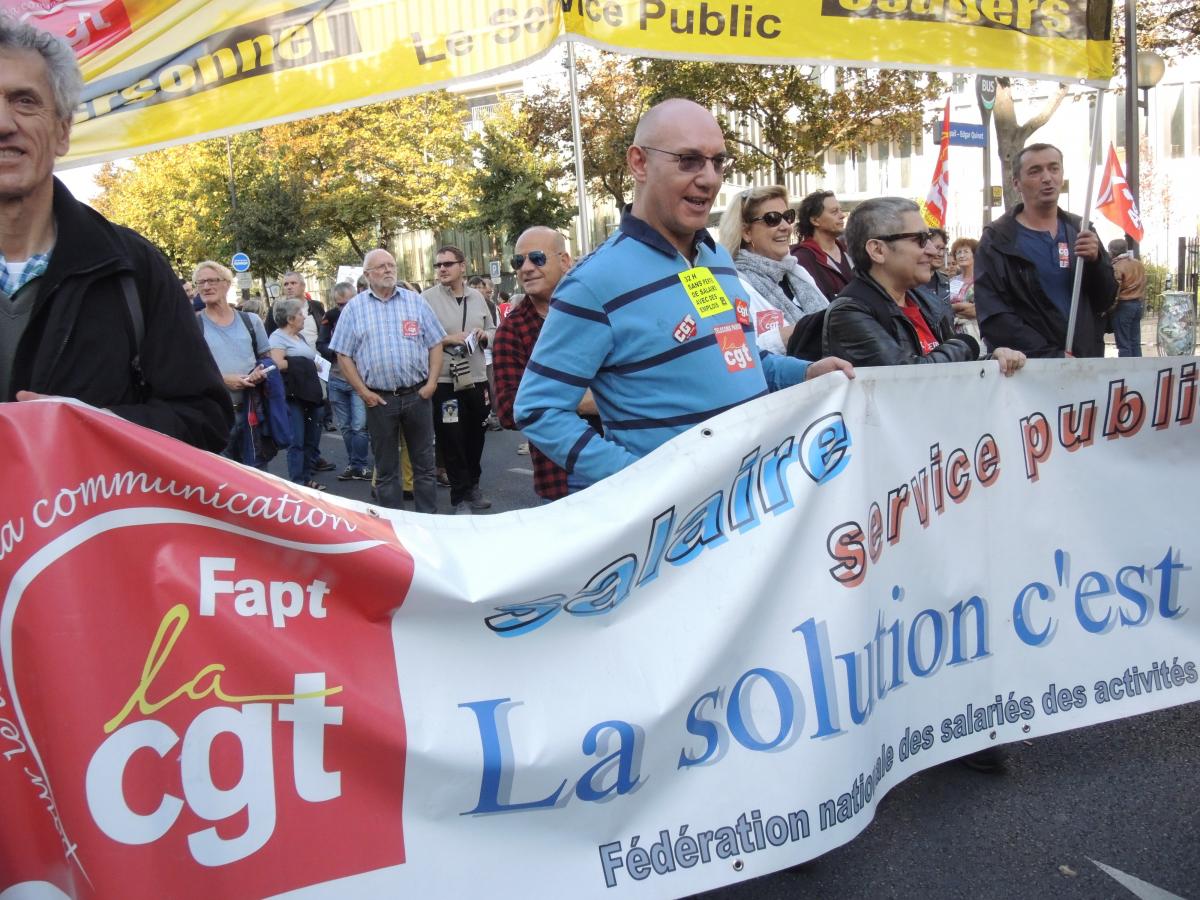 Fédération des salariés du secteur des activités postales et de télécommunications FAPT-CGT