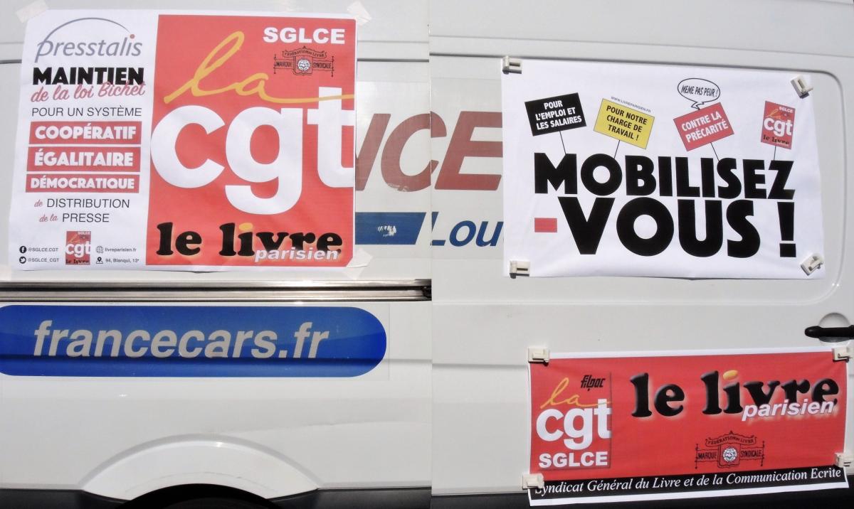 Sglce Syndicat général du Livre et de la Presse Ecrite Presstalis maintien de la loi Bichet Coopératif Egalitaire Démocratique