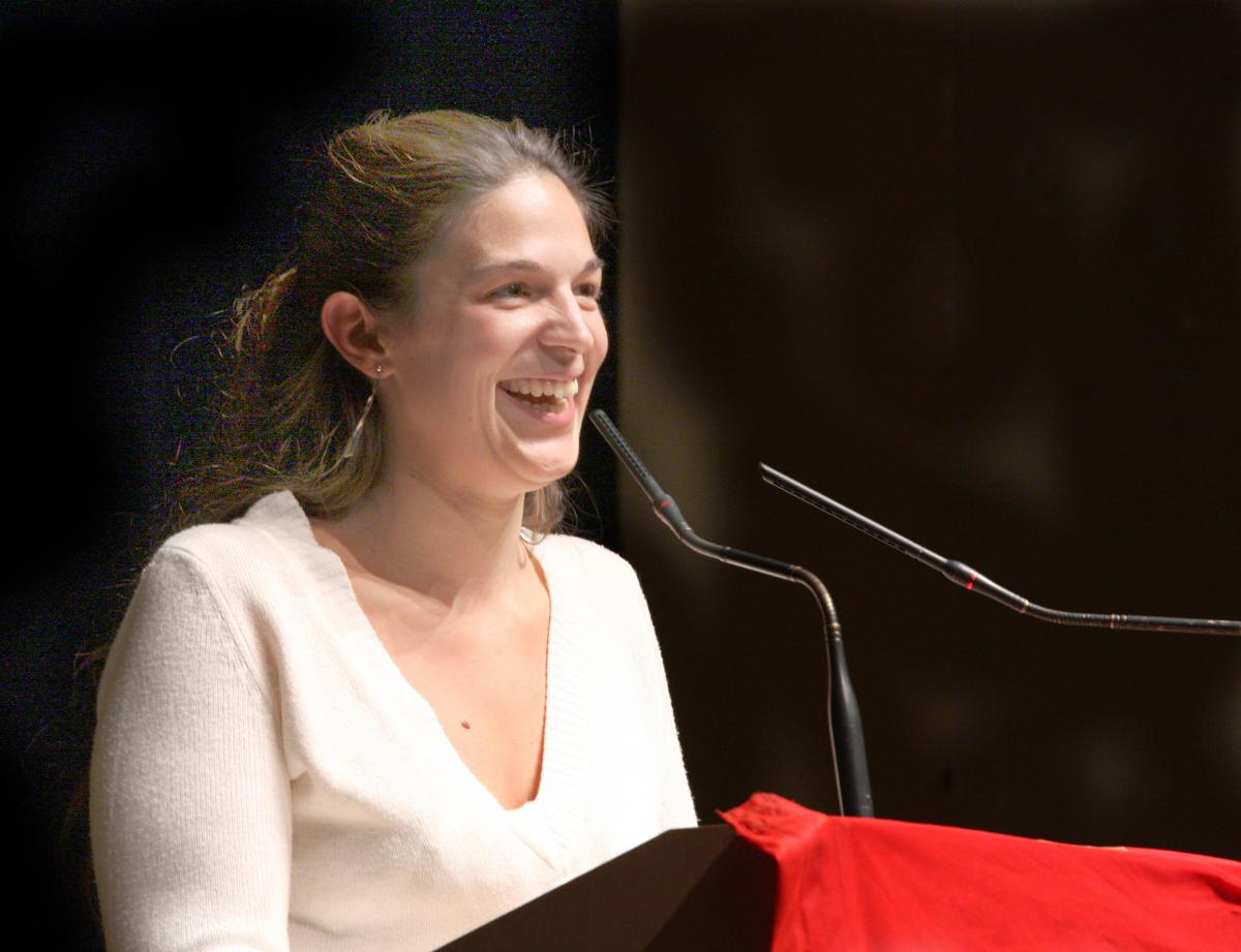 Natacha cheminote en lutte