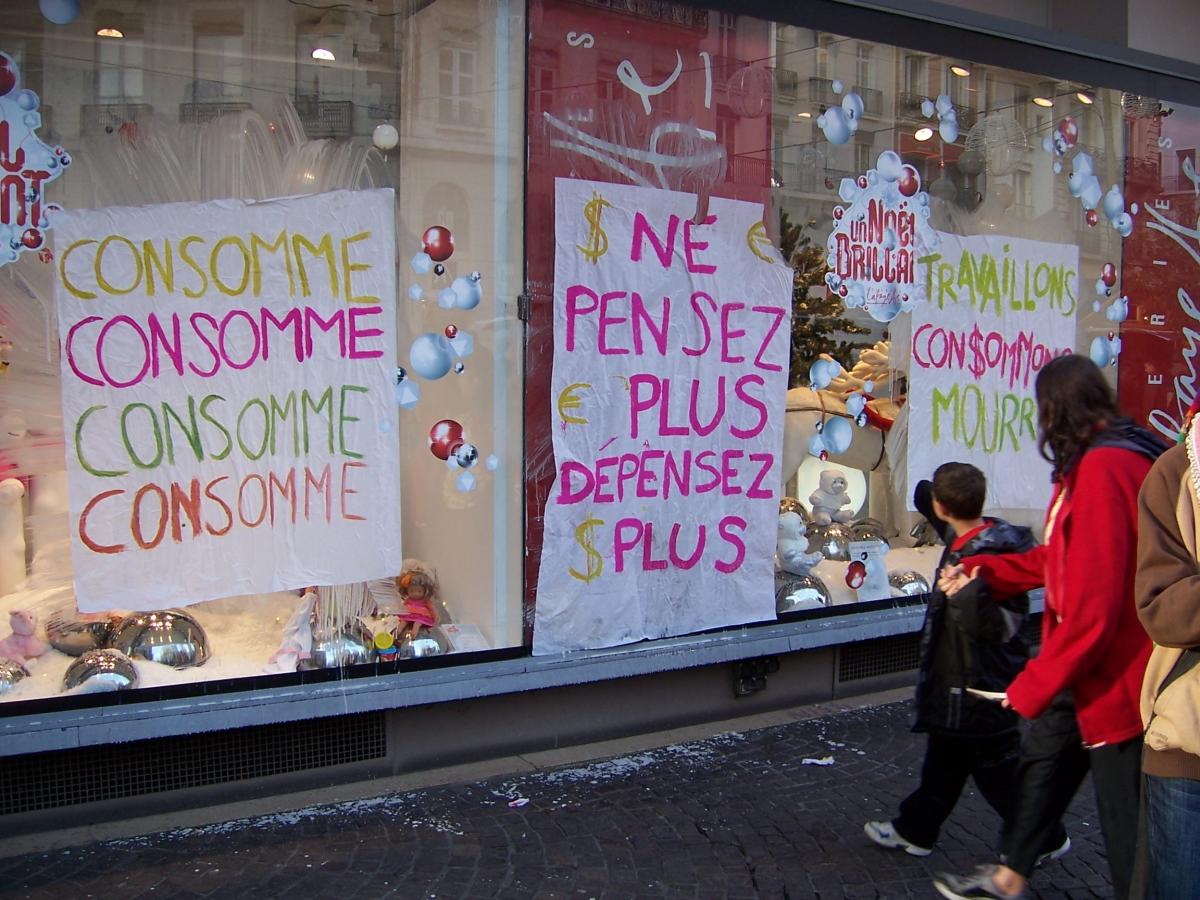 Un samedi de décembre à Grenoble.