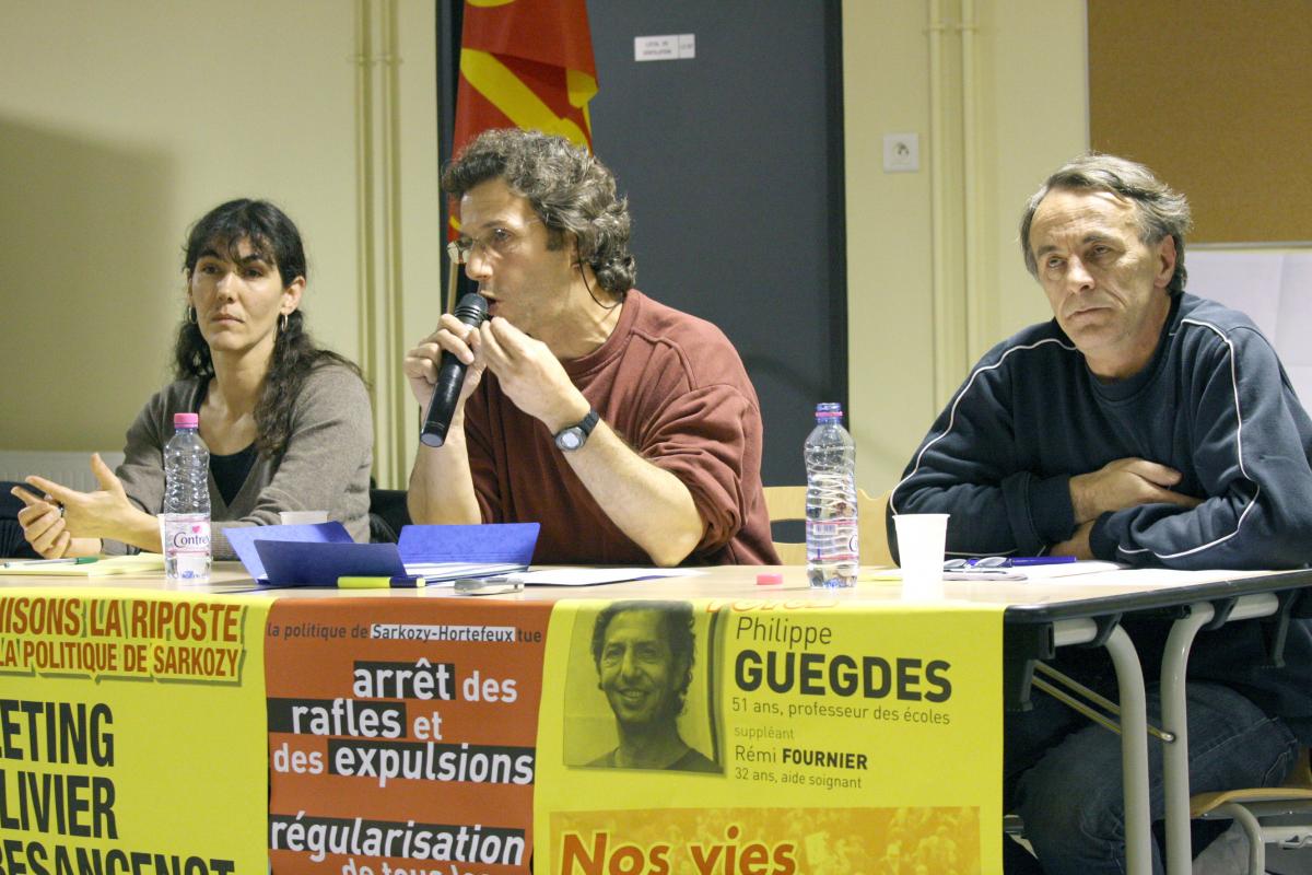 Philippe Guedges pendant son intervention