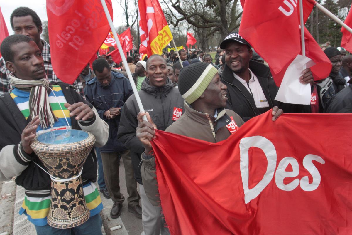 cortège de sans-papiers