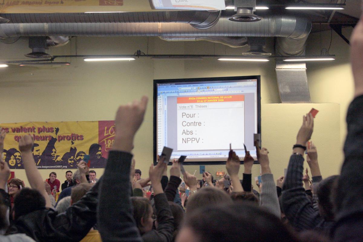 le congrès de la LCR