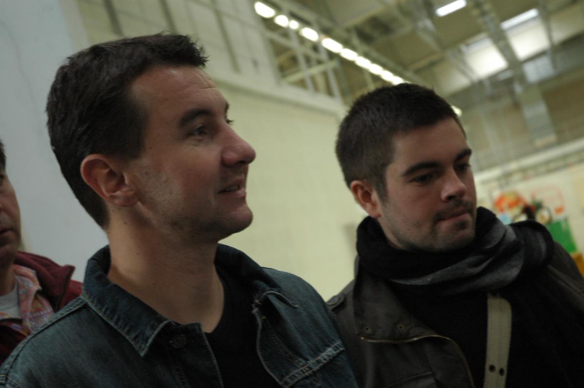 Olivier Besancenot soutien les salariés de l'Imprimerie Nationale.