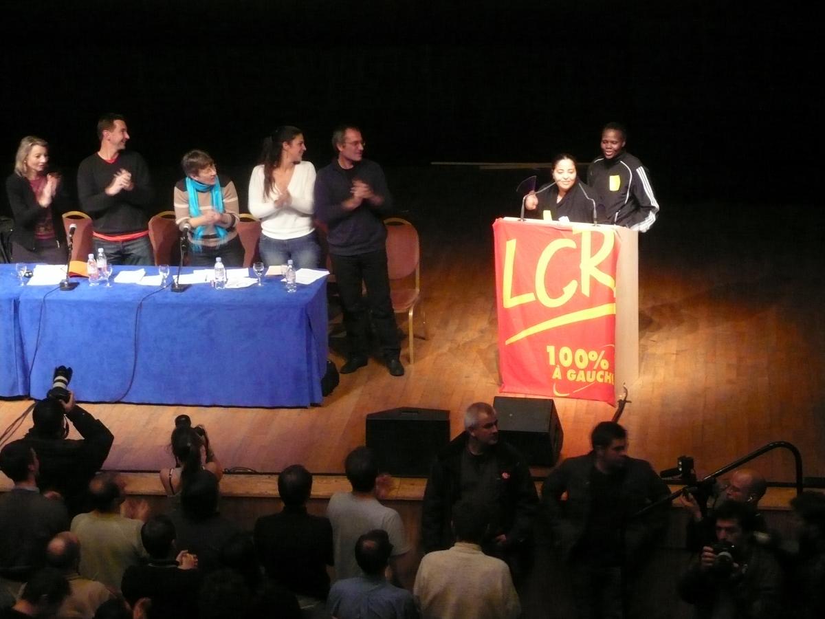 Meeting LCR 22 novembre 2007 avec Besancenot