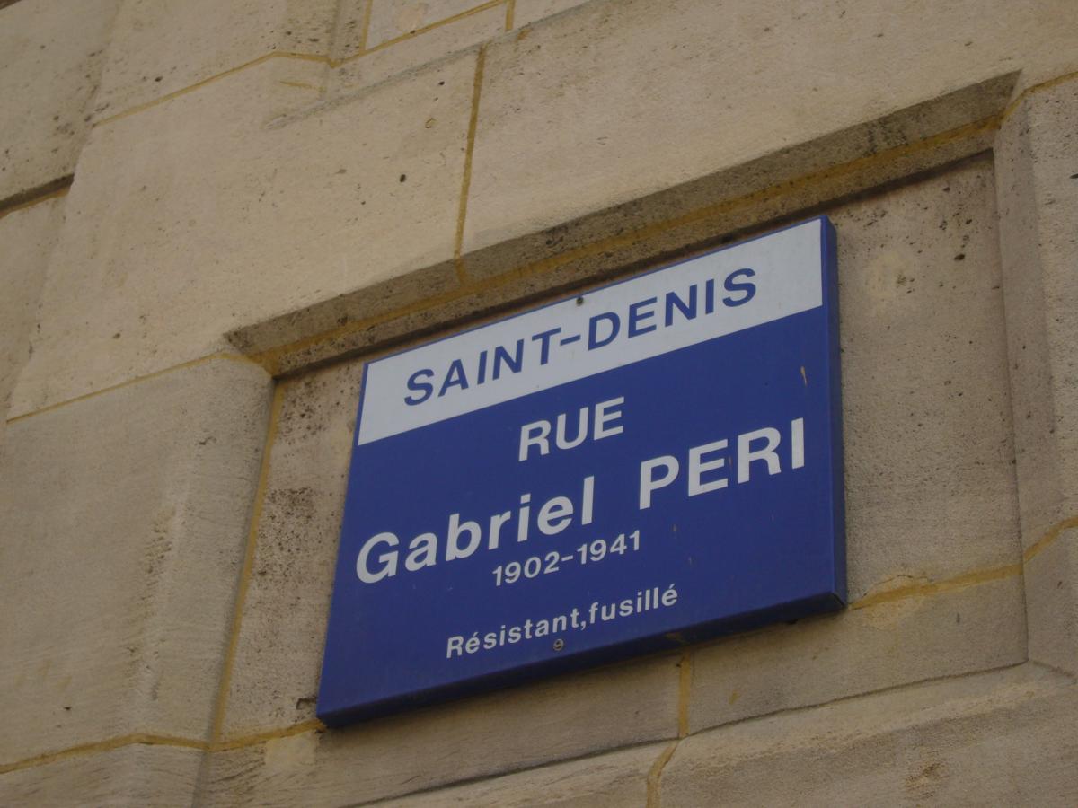 Rue Gabriel Peri