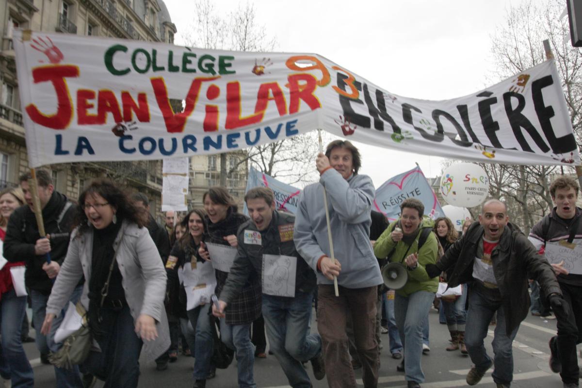 Jean Vilar en colère