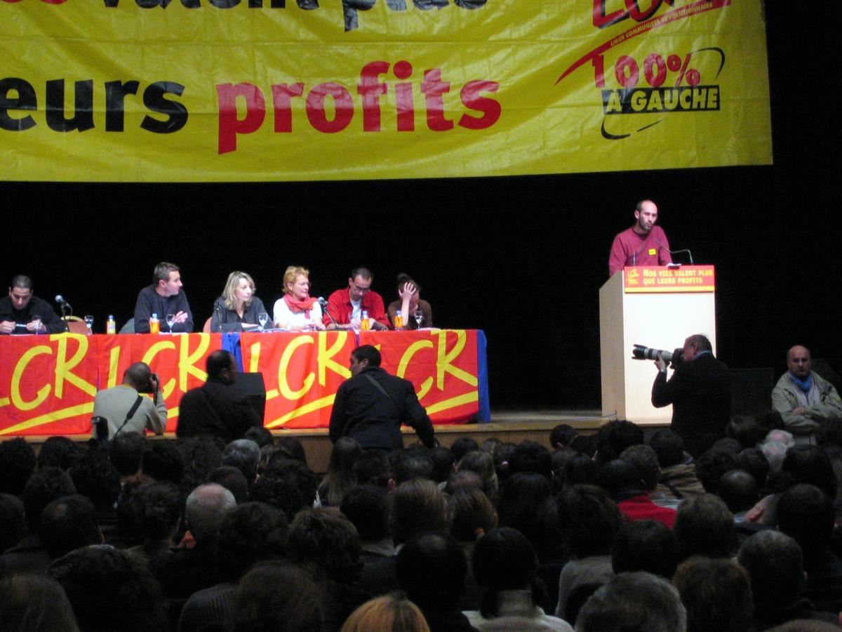 Meeting Mutualité Besancenot 30/11/2006.