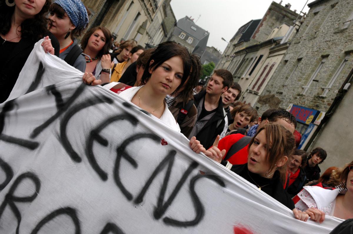 Manifestation du 15 mai 2008