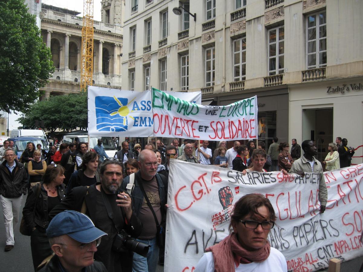 Emmaüs pour une europe ouverte et solidaire